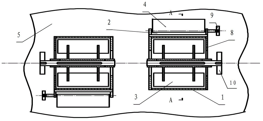 A vertical take-off and landing device with fixed wings