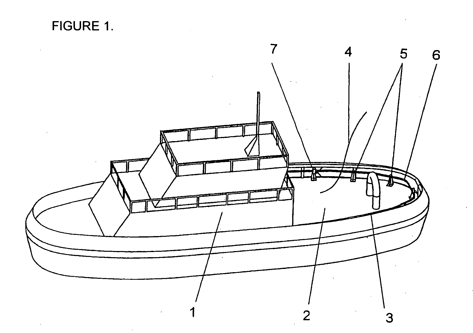 Automatic system for taking up and handling a connecting towrope between a tugboat and a towed vessel