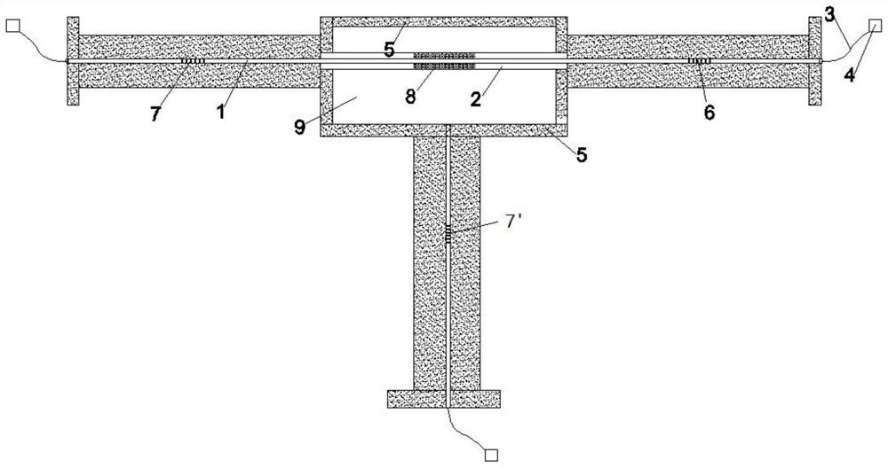 Bidirectional fiber bragg grating double-variable sensor based on optical fiber sensing