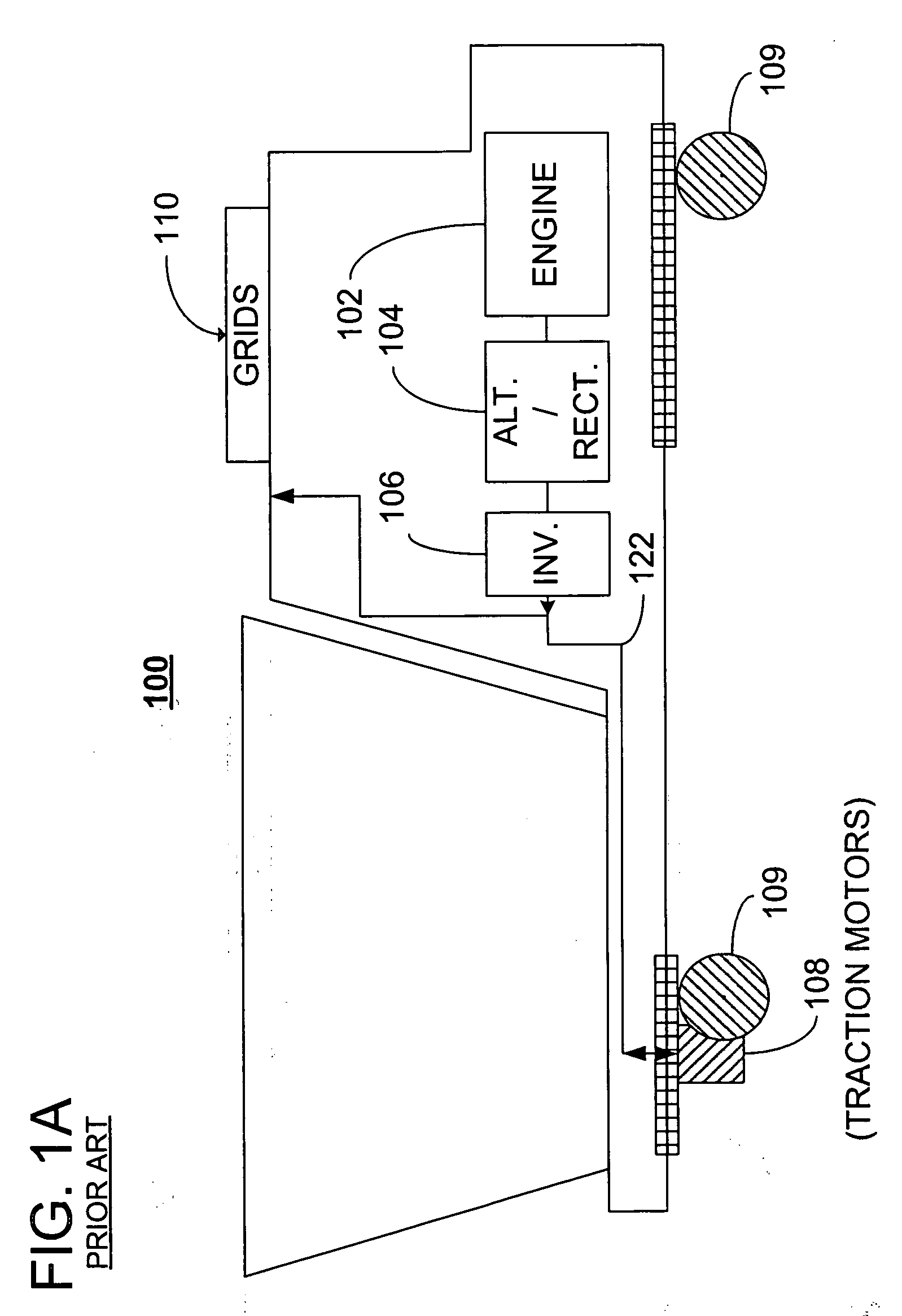 Hybrid energy off highway vehicle electric power management system and method