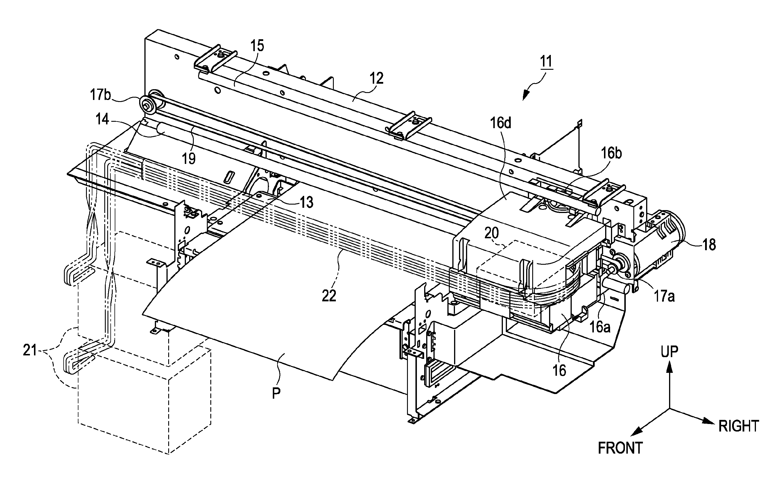 Position adjustment mechanism and recording apparatus