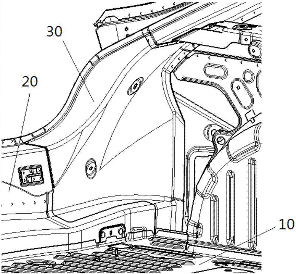 Vehicle body structure and vehicle
