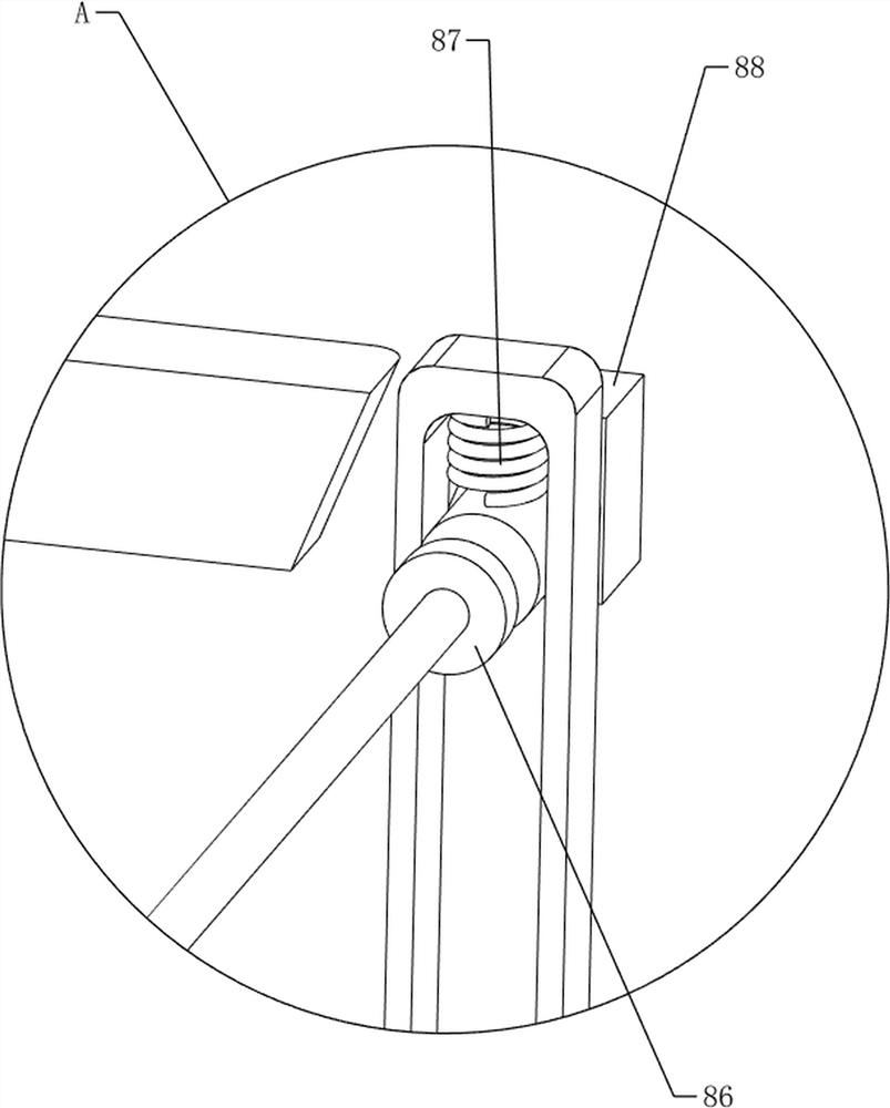 Accurate punching device for computer heat dissipation case