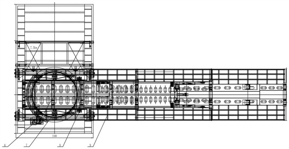 Omni-directional automatic push platform for pontoons