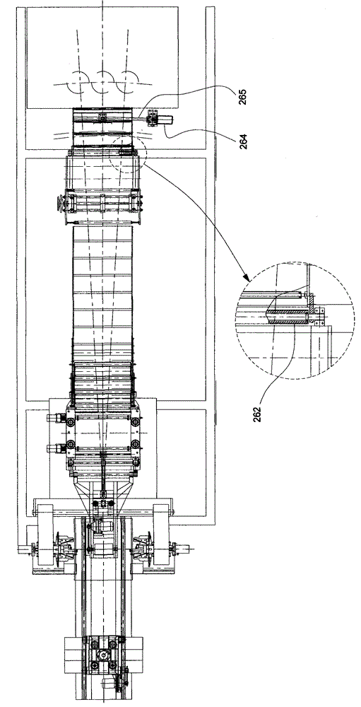 Large deflection punch line