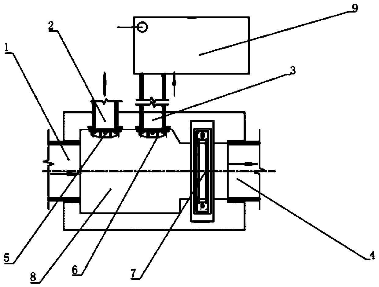 A drainage system with regulation and storage facilities and drainage control method