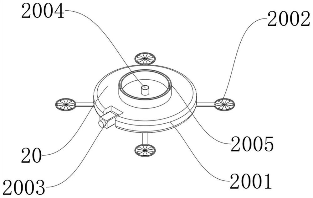 High-speed intelligent traffic supervision flying robot