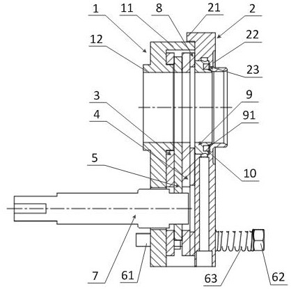 Novel gate plate device and cement packaging machine with novel gate plate device