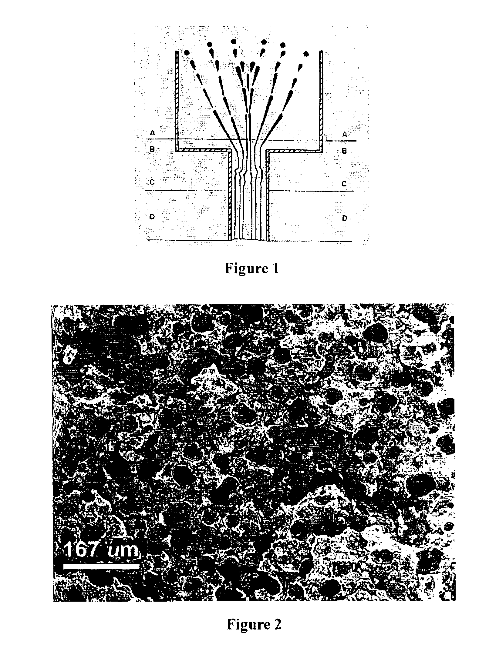Method for preparation of metallic and ceramic foam products and products made