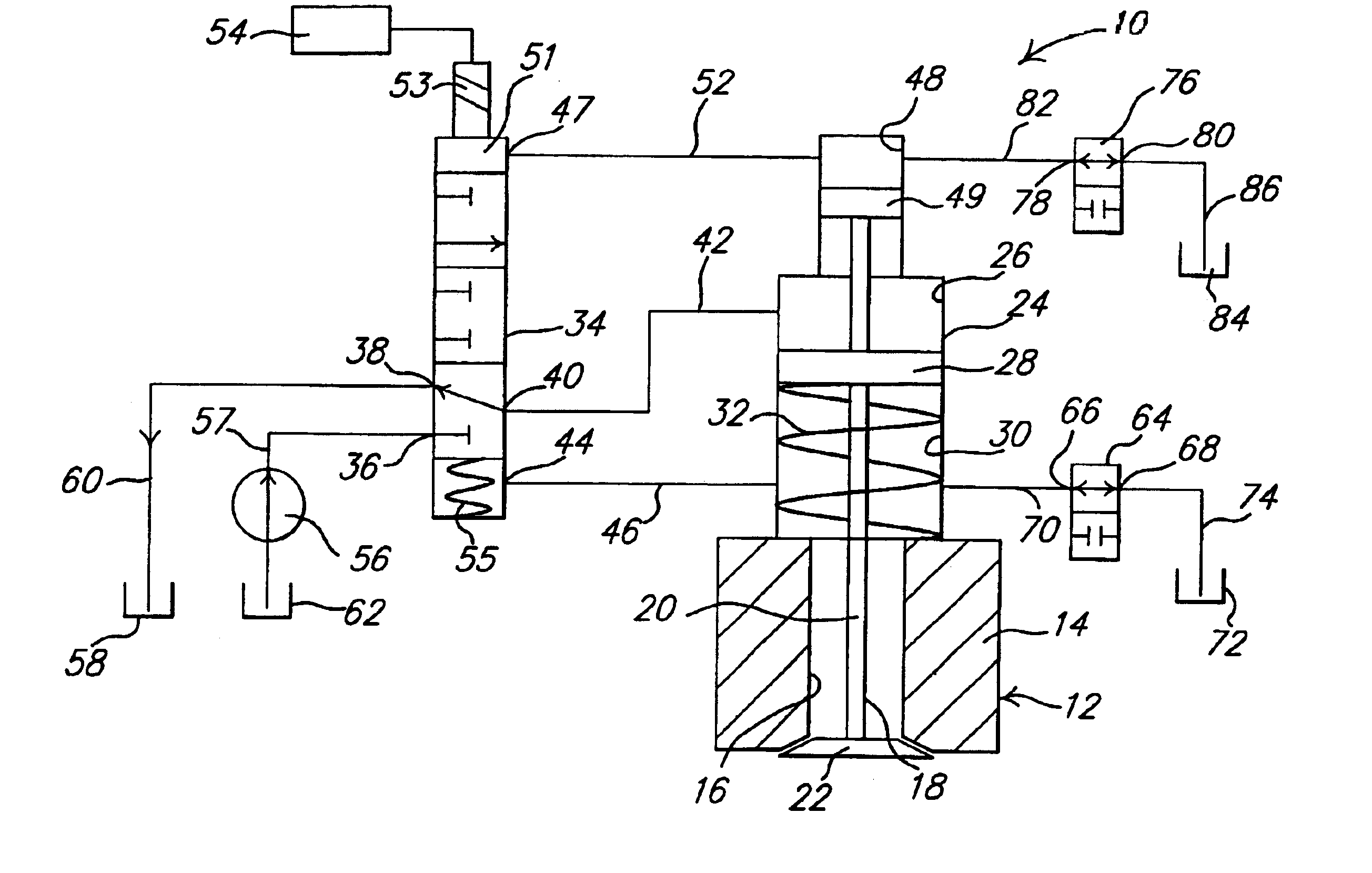 Engine valve actuator assembly with dual hydraulic feedback