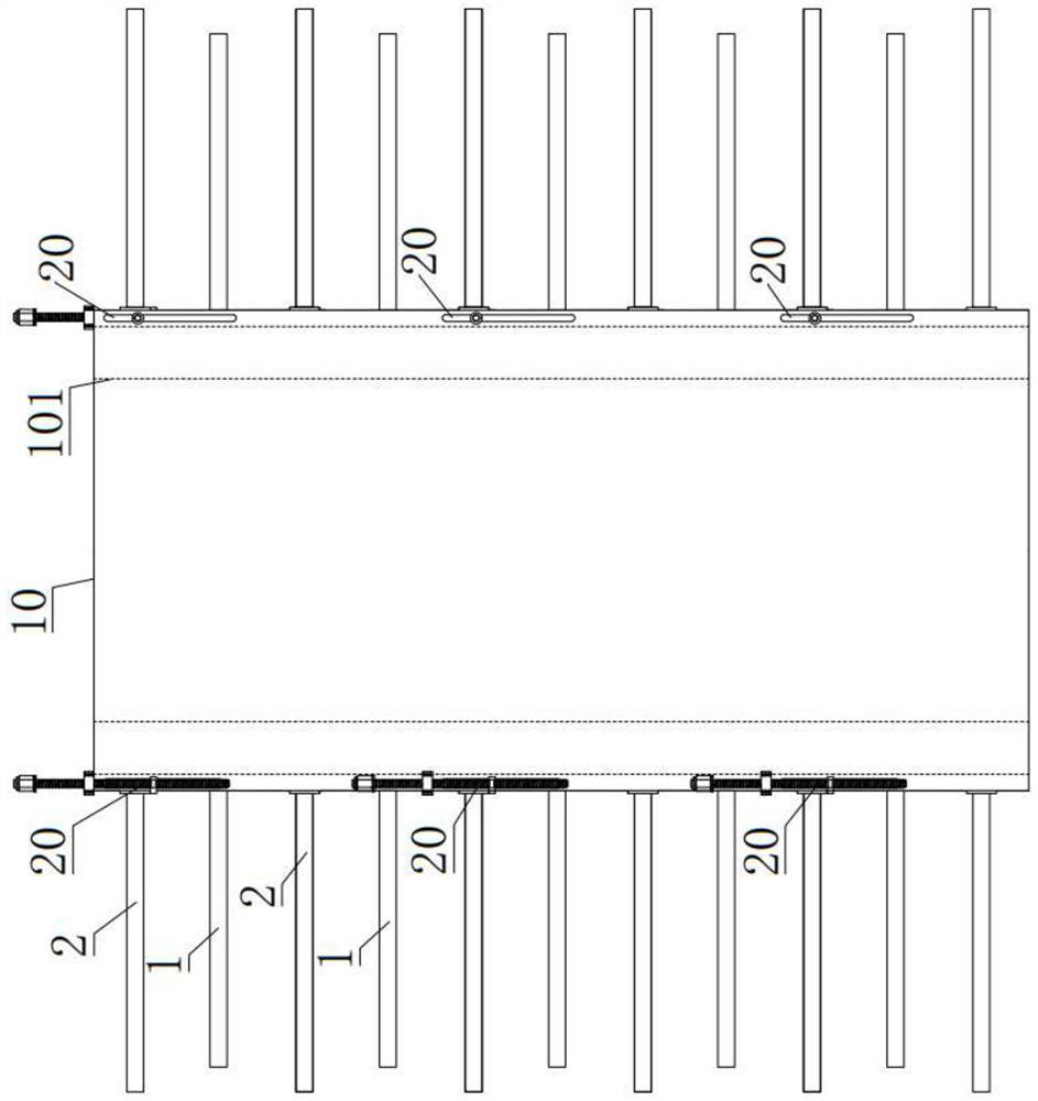 Radiator with adjustable vertical distance and working method thereof