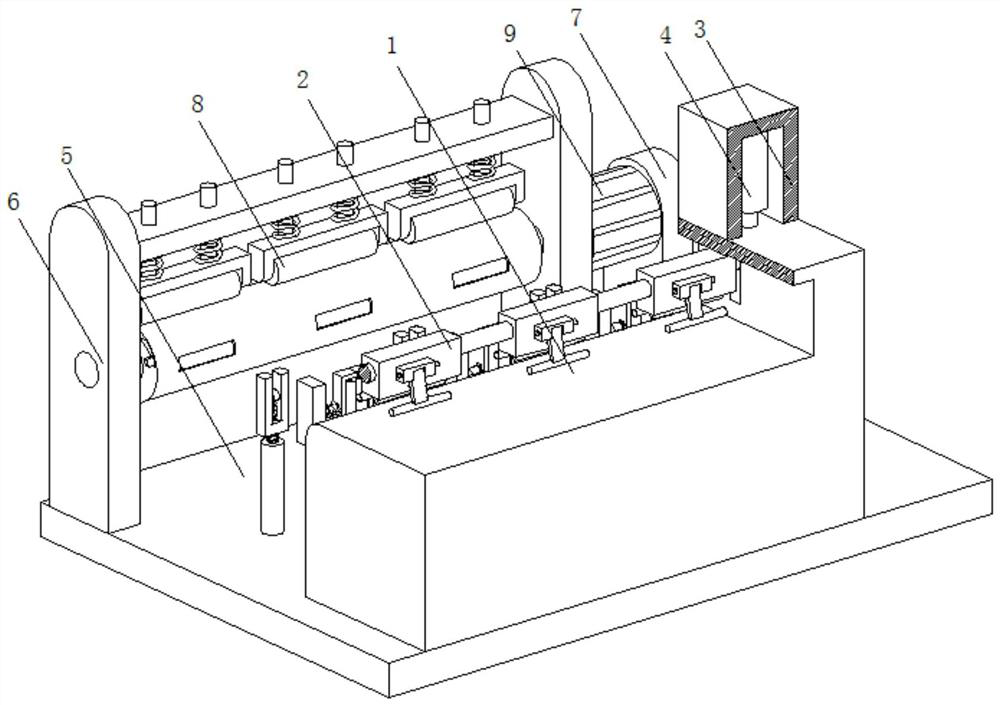 Textile thread cutting device based on Internet of Things