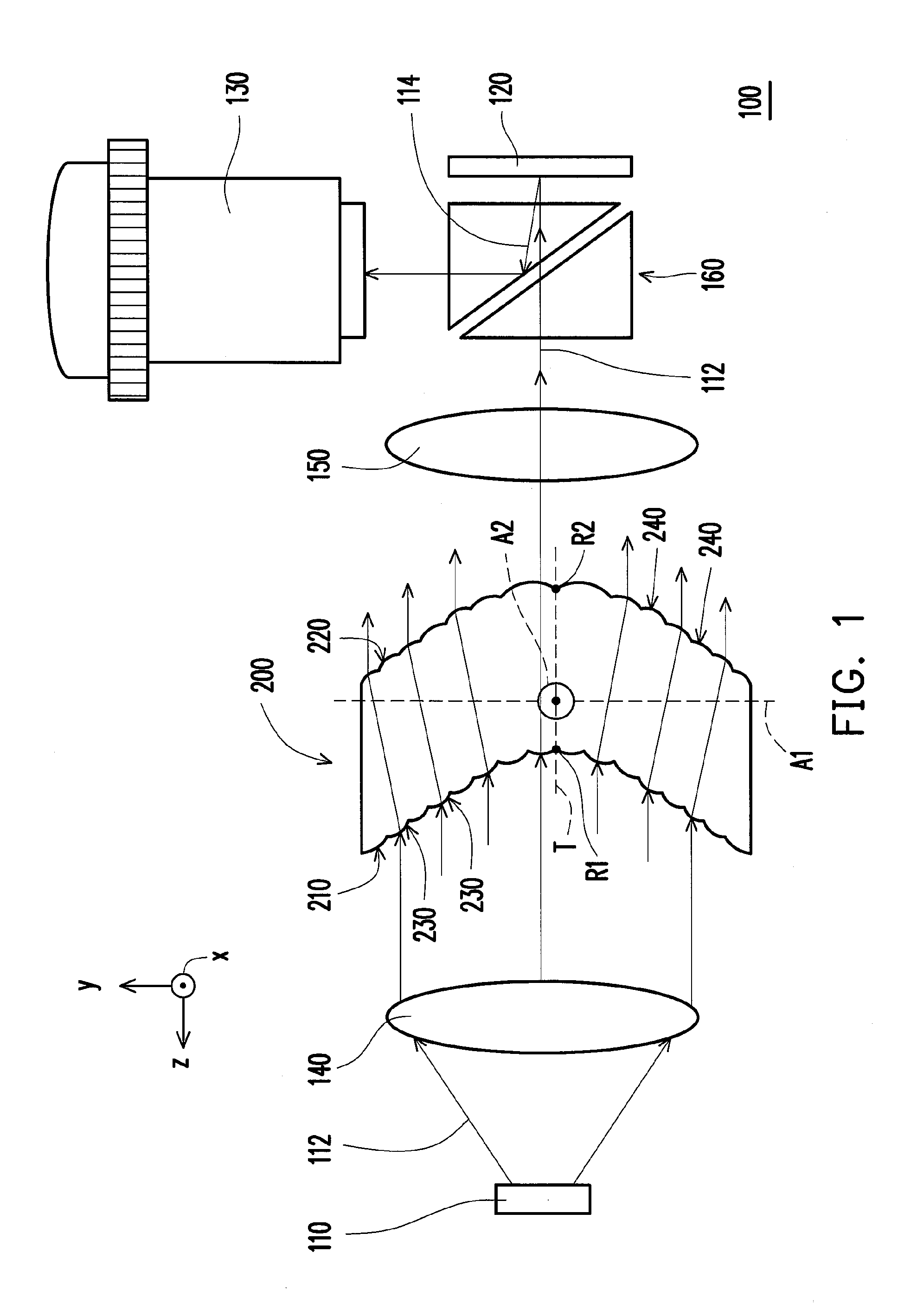 Lens array module and projection apparatus