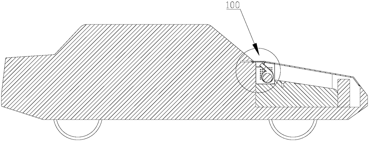 Automotive windshield rain protection system