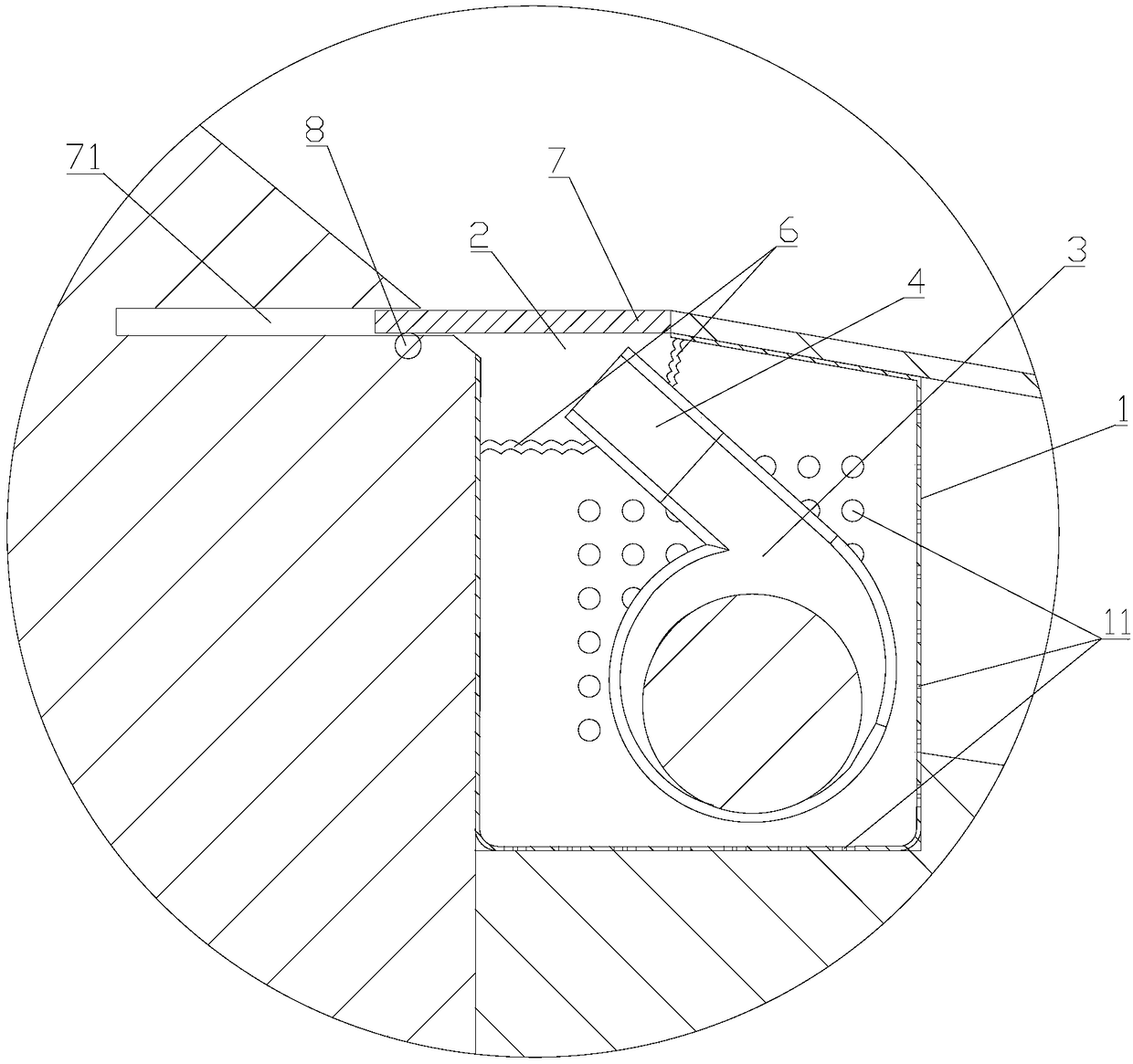 Automotive windshield rain protection system