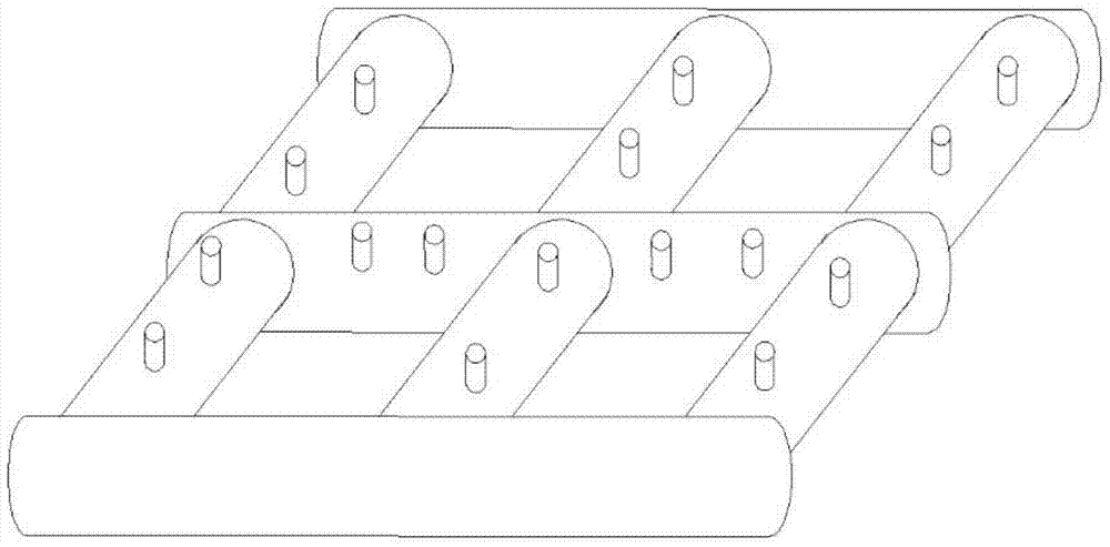 A two-stage horizontal integrated sewage treatment device