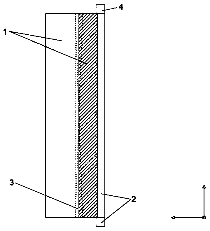 Oblique pole type crystallizer electromagnetic stirring device