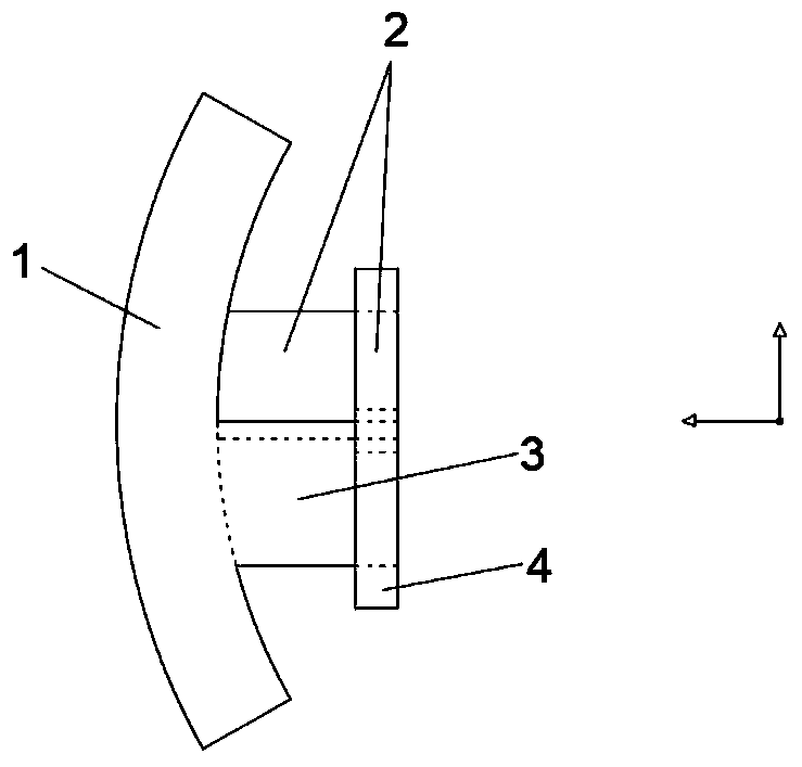 Oblique pole type crystallizer electromagnetic stirring device