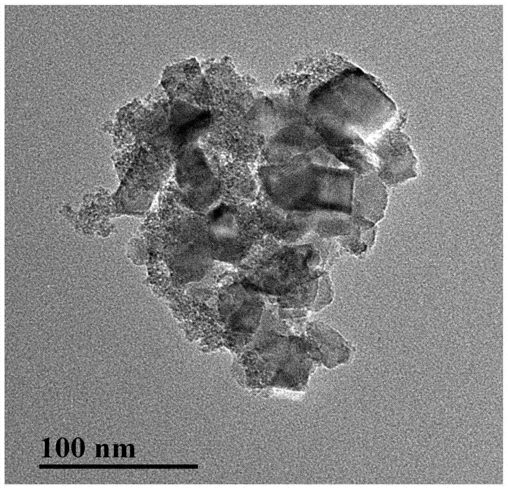 A preparation method of crystal porous composite titanium dioxide for air purification