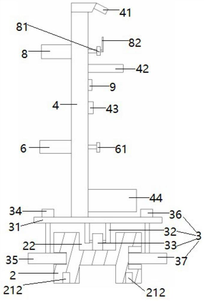 Dendrobium officinale planting device