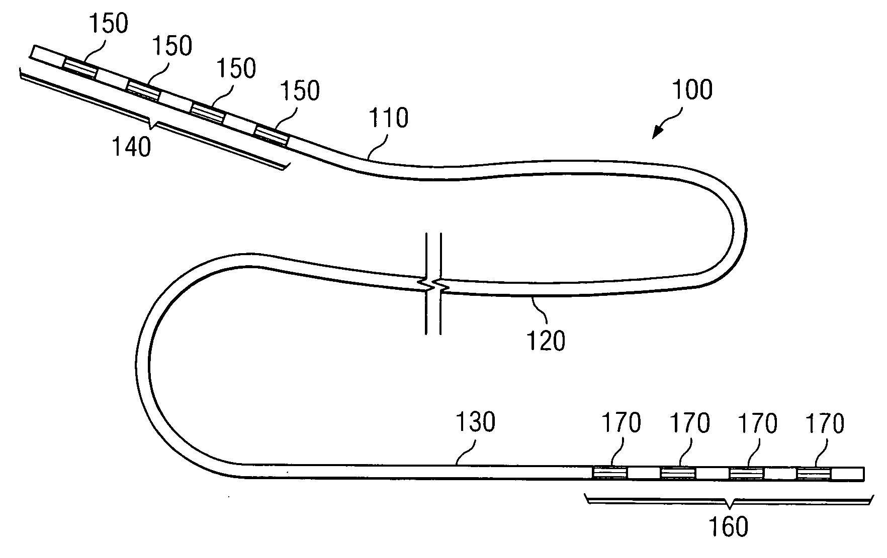 System and method for providing a medical lead body having conductors that are wound in opposite directions