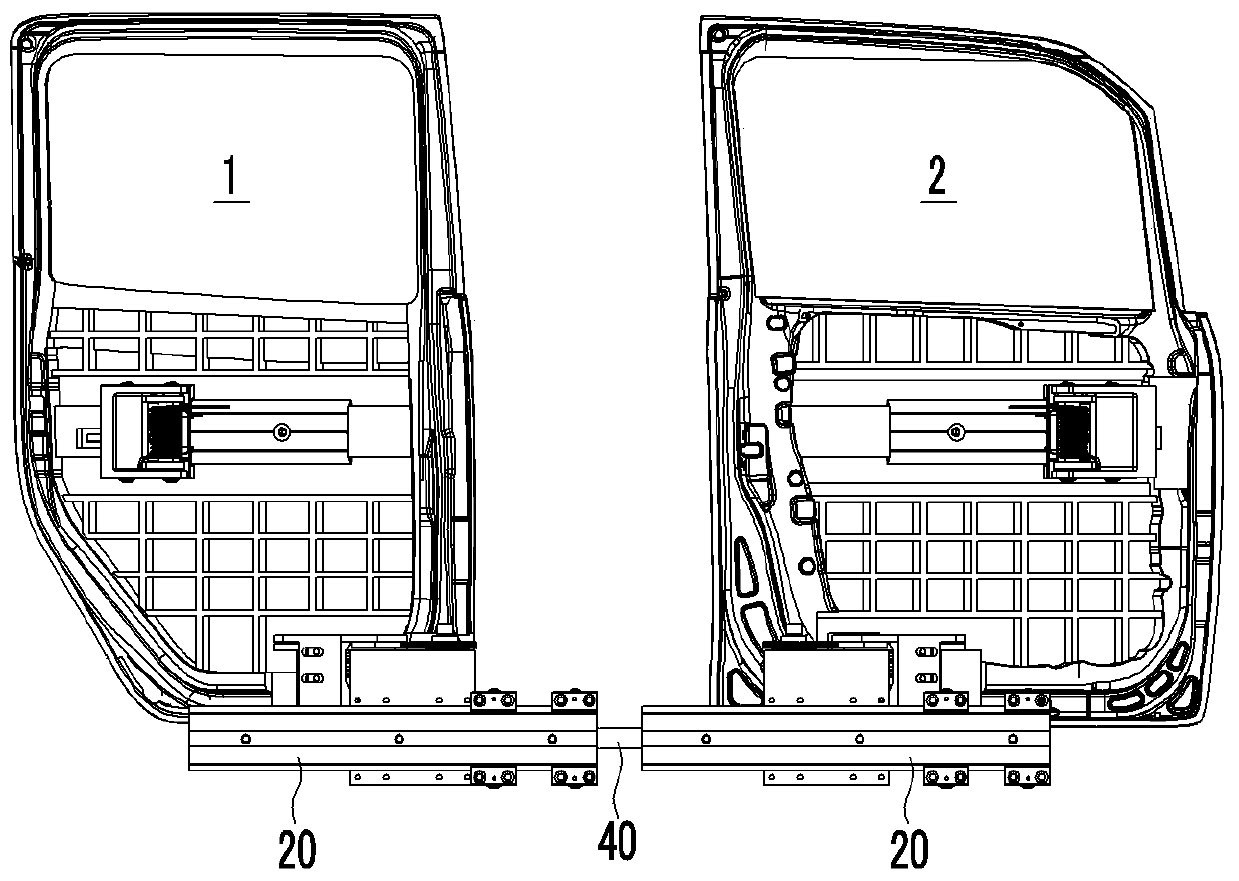 Sliding door device for vehicle