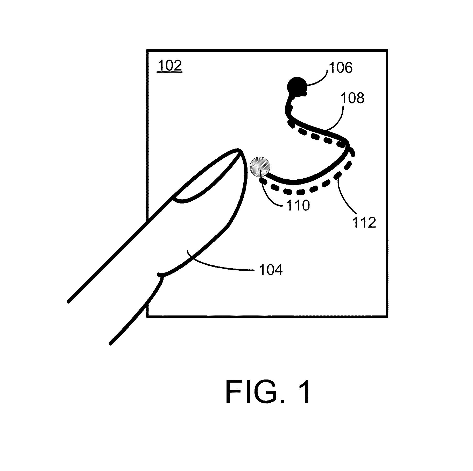 Systems and methods for improving image tracking based on touch events