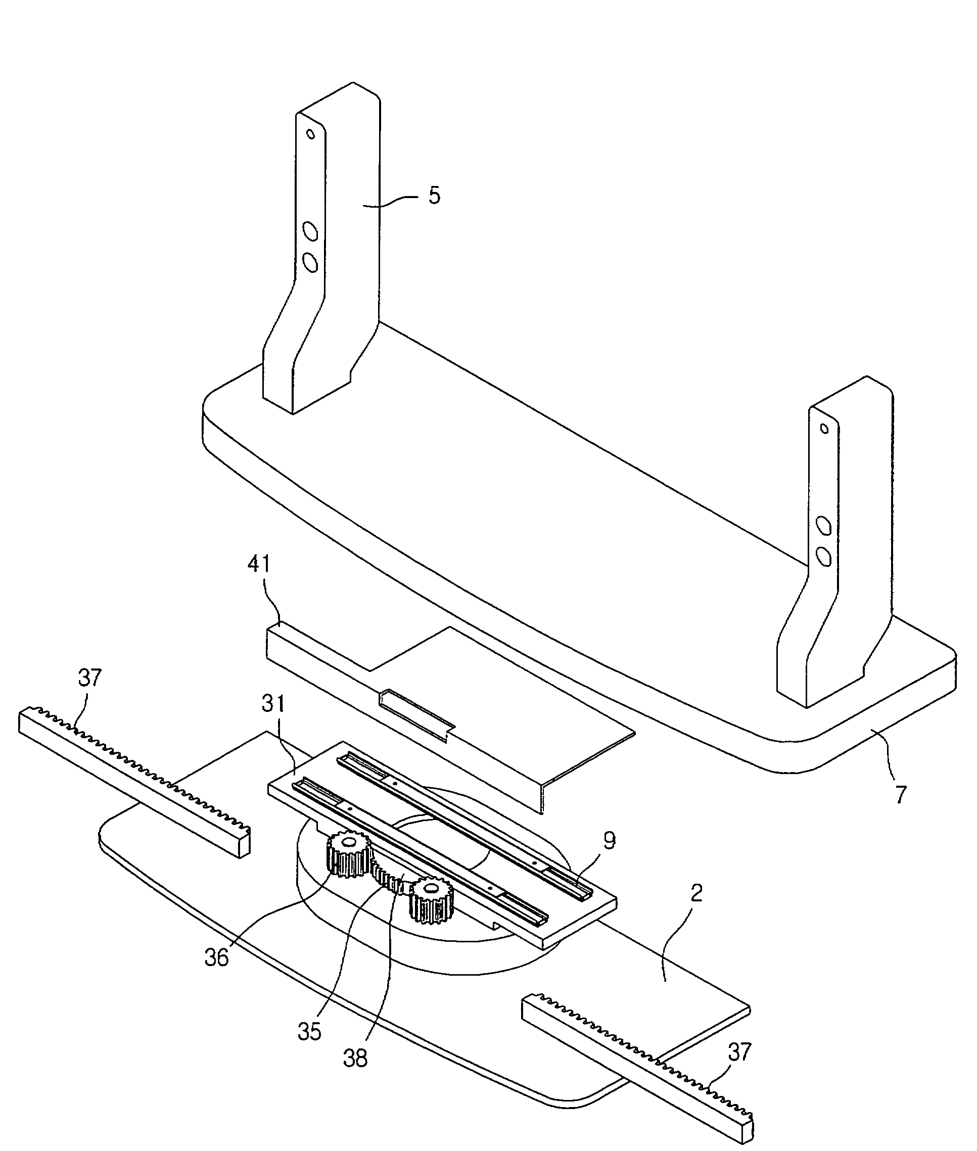 Stand for display device