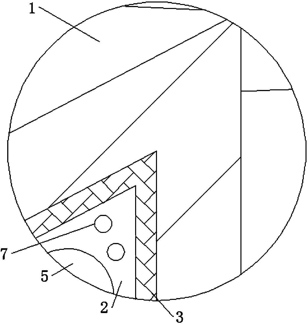 High-performance sealing ring capable of achieving self-inspection after cracking