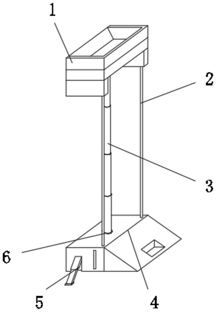 Painting device for building decoration, control system based on Internet of Things and construction method