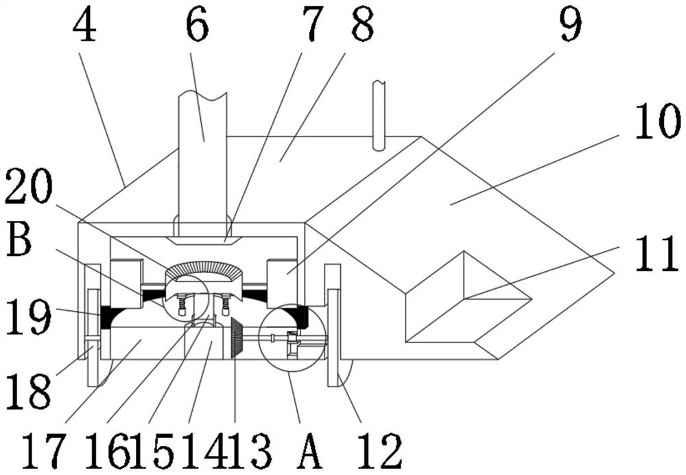 Painting device for building decoration, control system based on Internet of Things and construction method