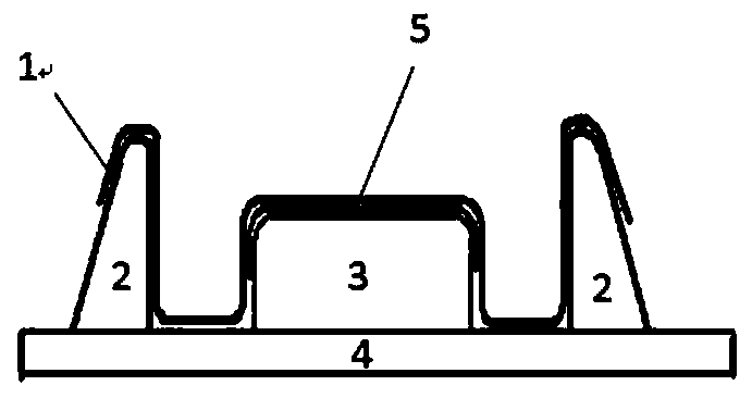 Single-diaphragm preforming method for composite lamination