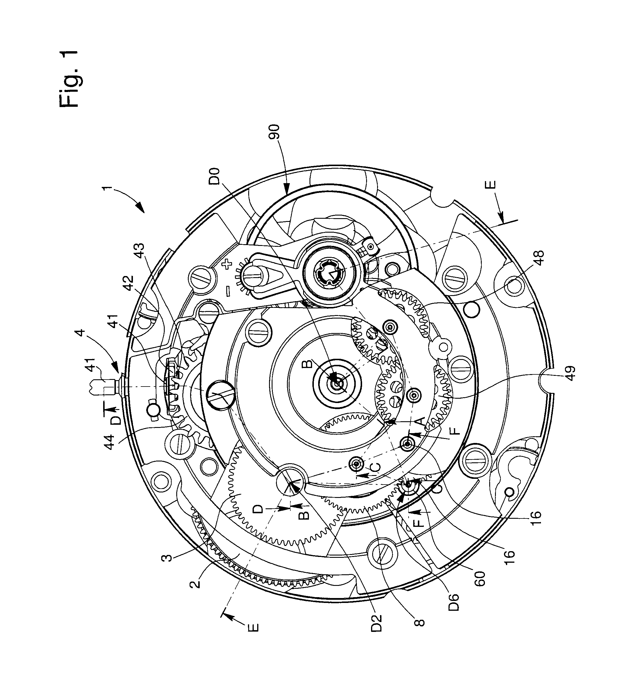 Watch with improved power reserve