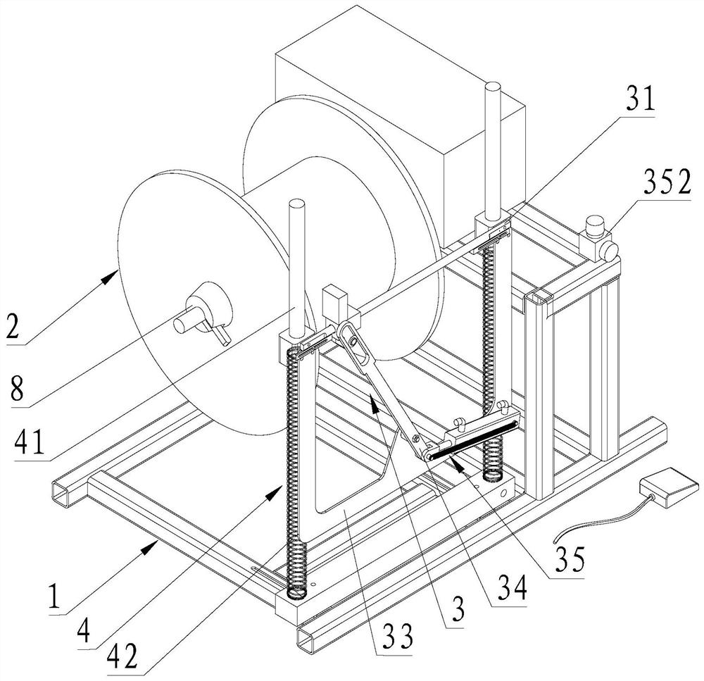 Cable coiling machine