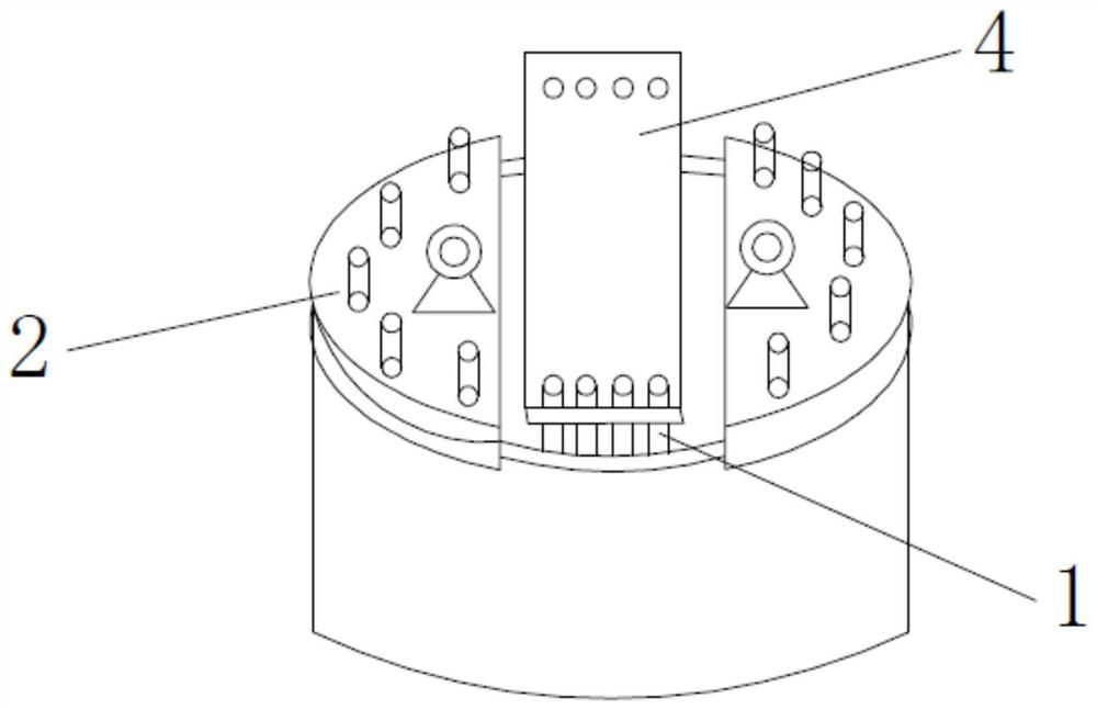 Method for solving zero tooth abrasion of variable pitch bearing of wind generating set