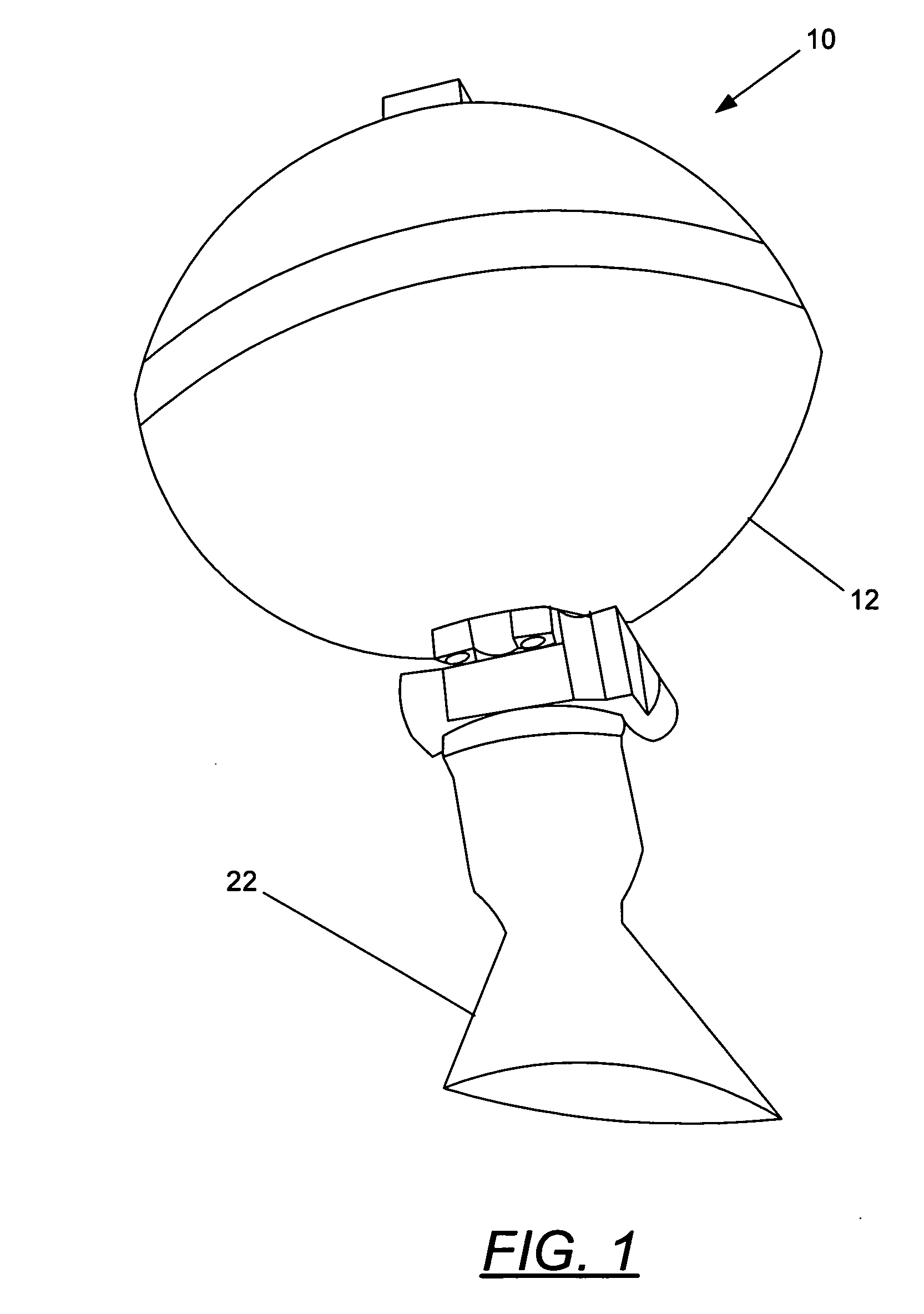 Decoy device and system for anti-missile protection and associated method