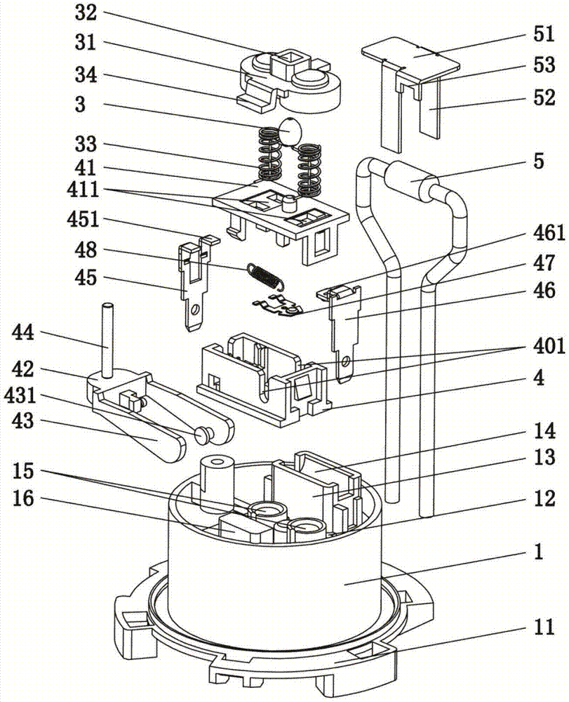 A vertical resistance sensor