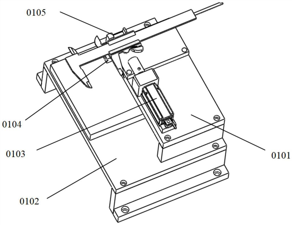 General caliper automatic calibrating device