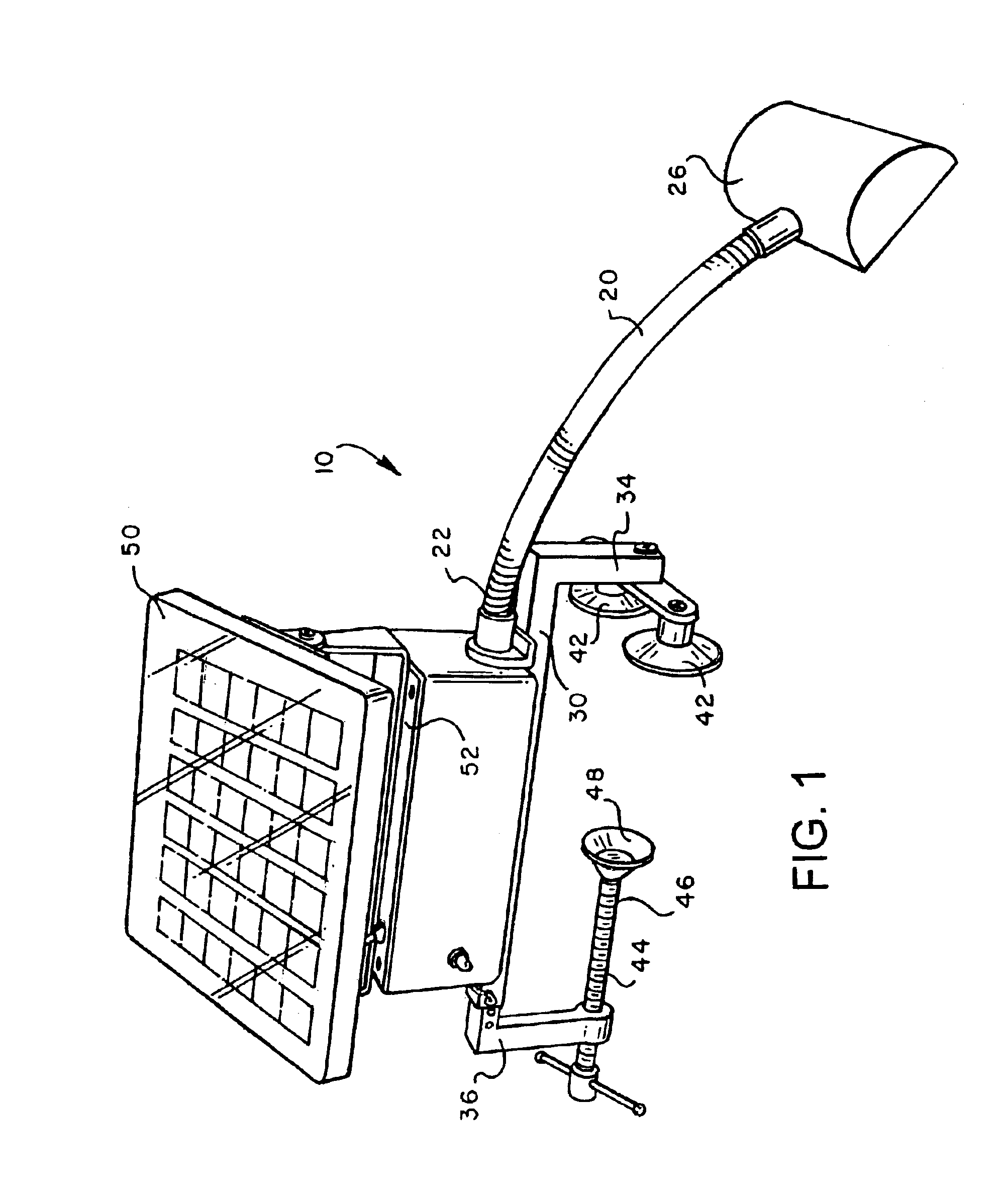 Cemetery monument illuminator