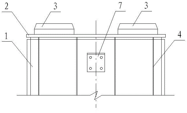 Flange column