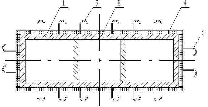 Flange column