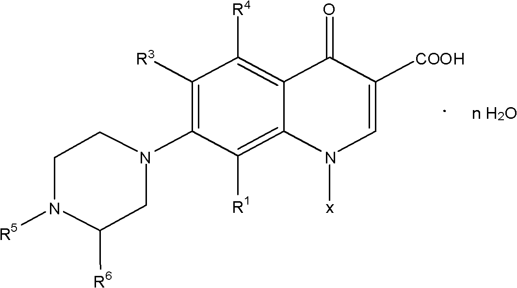 Method for synthesizing quinolone medicaments