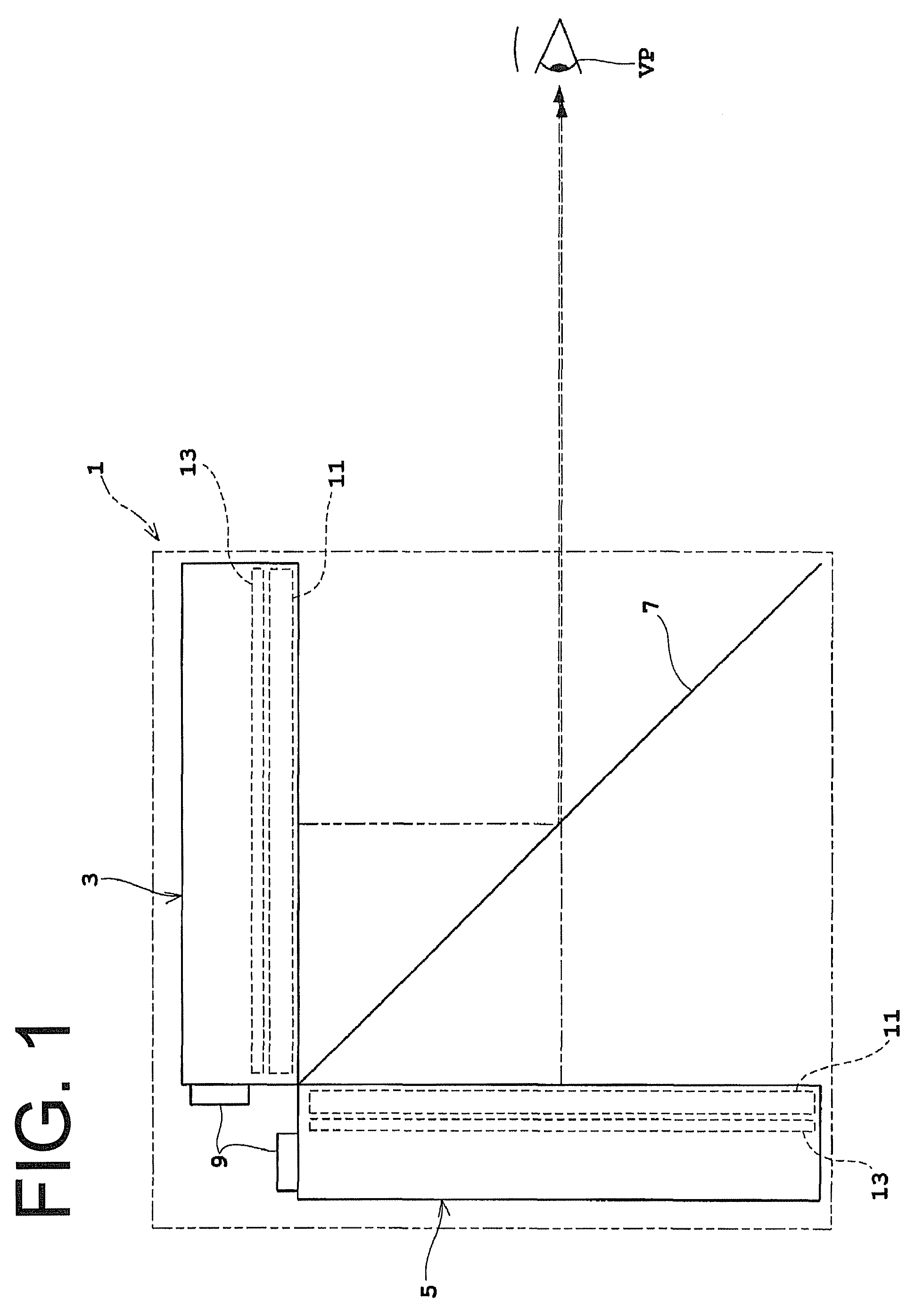 Stereo image display device that is capable of making a stereo image recognized based on a right-eye image and a left-eye image