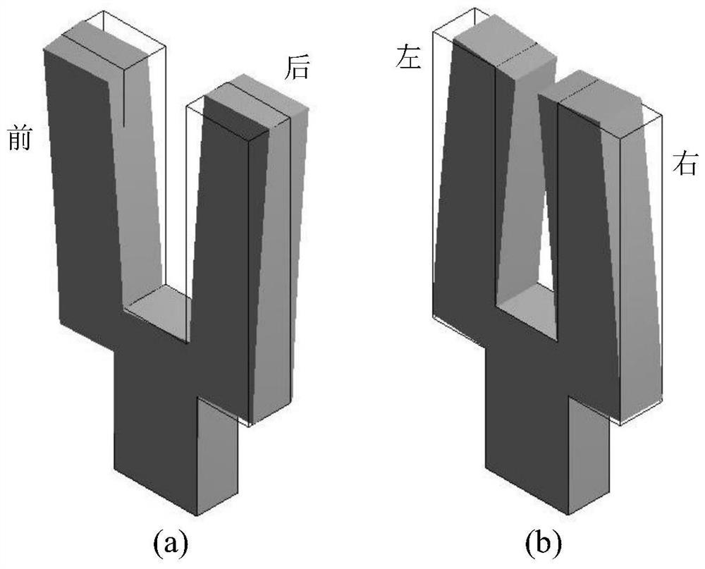 All-fiber double-gas synchronous detection photoacoustic spectrometry system based on passive tuning fork and detection method thereof