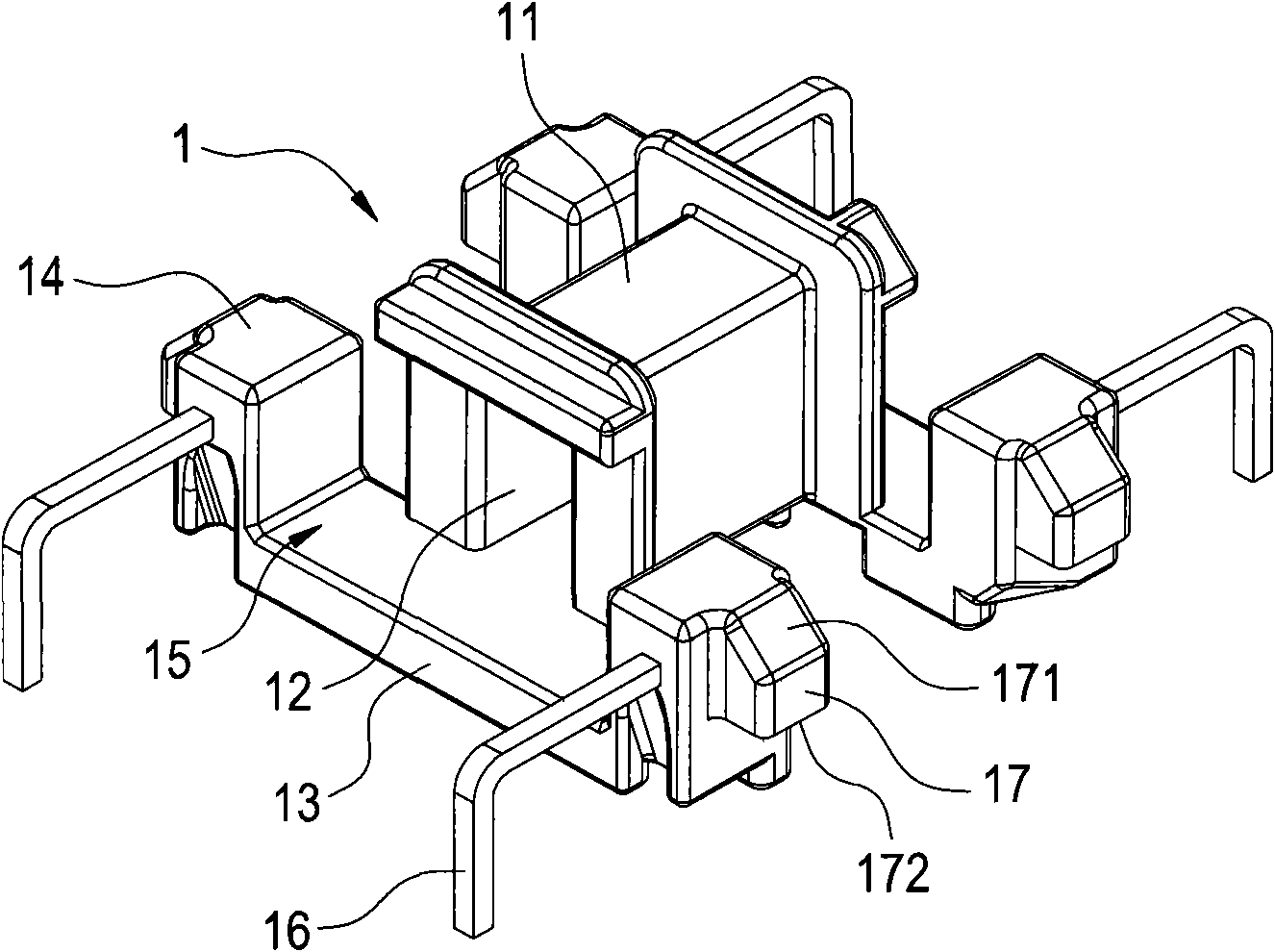 Transformer and electronic device comprising same