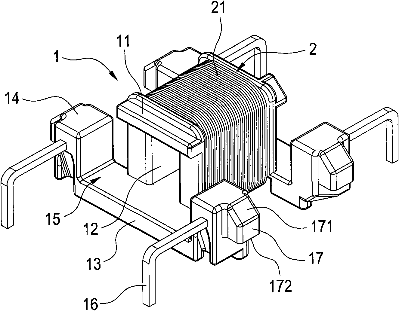 Transformer and electronic device comprising same