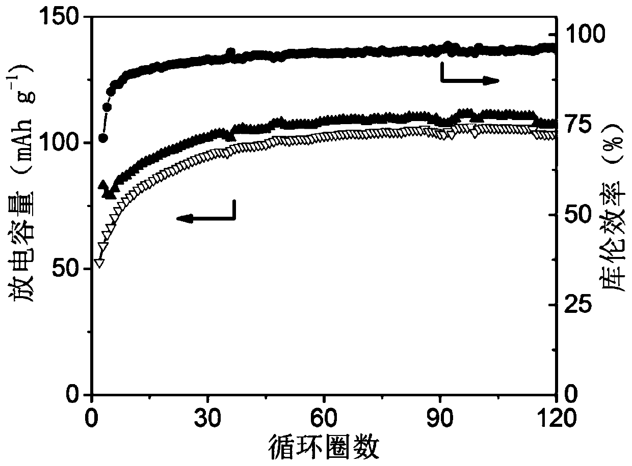 Lithium ion battery organic positive electrode material and application thereof