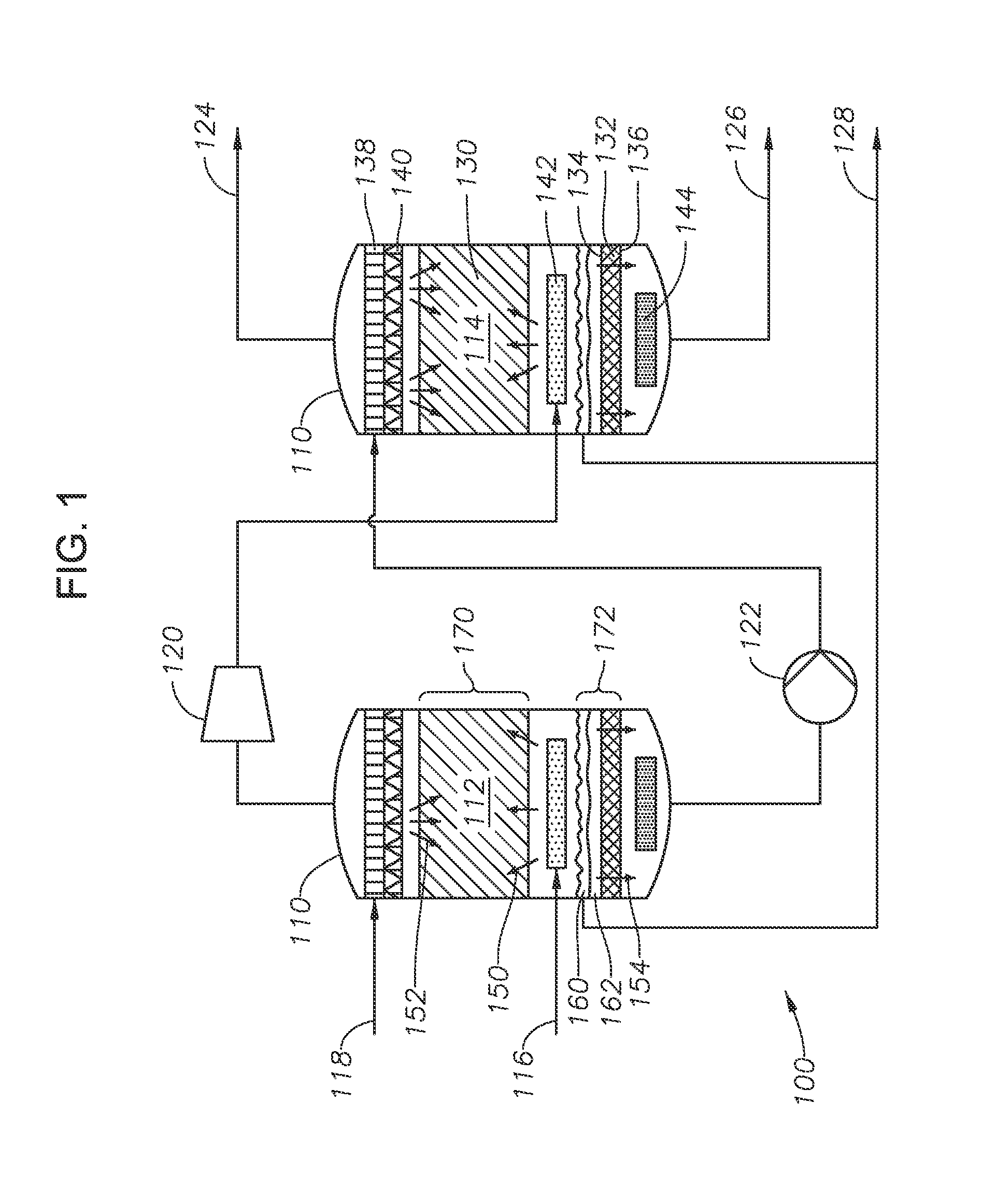 Hydrophilic membrane integrated olefin hydration process