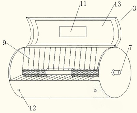 A kind of method of pickling machine dry salt pickled food