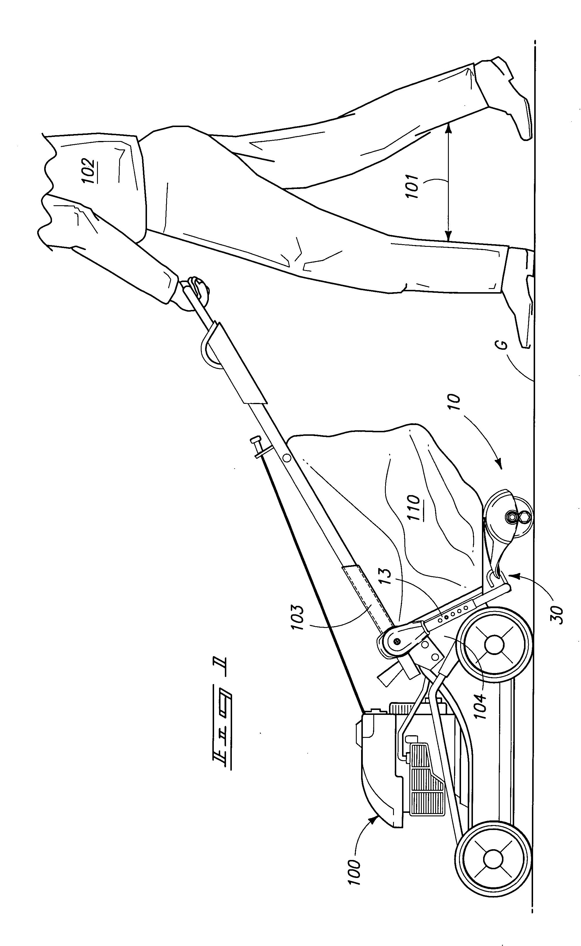 Lawn stripping assembly